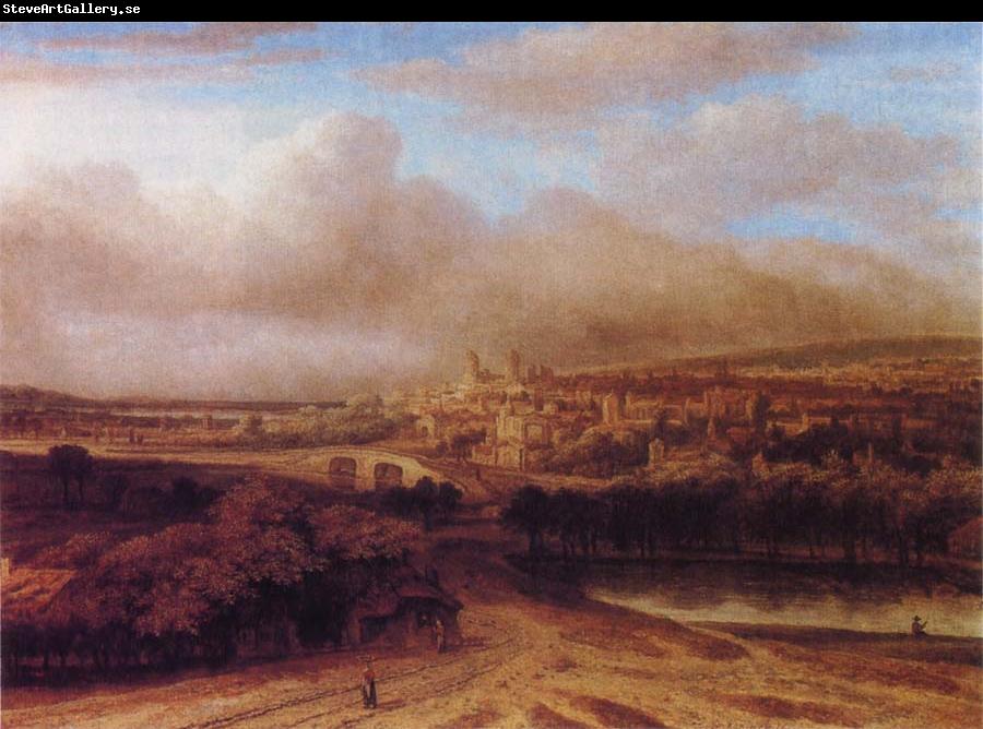 Philips Koninck Village on a Hill